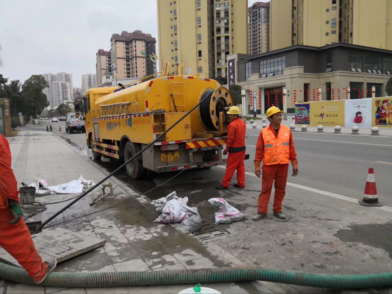 诏安排污管道清淤-管道清洗